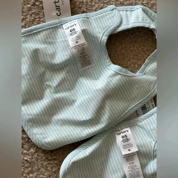 Carters my first Easter 2 bibs - Picture 4 of 4